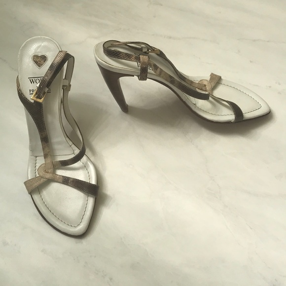 ‘Work in Progress’ heeled shoes - Picture 1 of 4